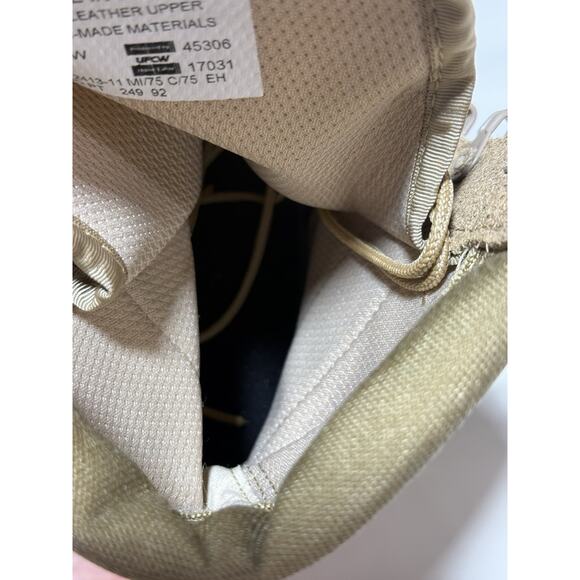 6 Wo's Military Hot weather steel Toe Combat boot, TAN - Picture 9 of 16